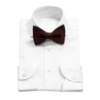 OroBow Sage / Navy / Black / Burgundy Honeycomb Textured Bow Tie