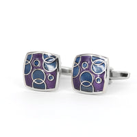 Purple and Blue Bubble Dream Cufflinks