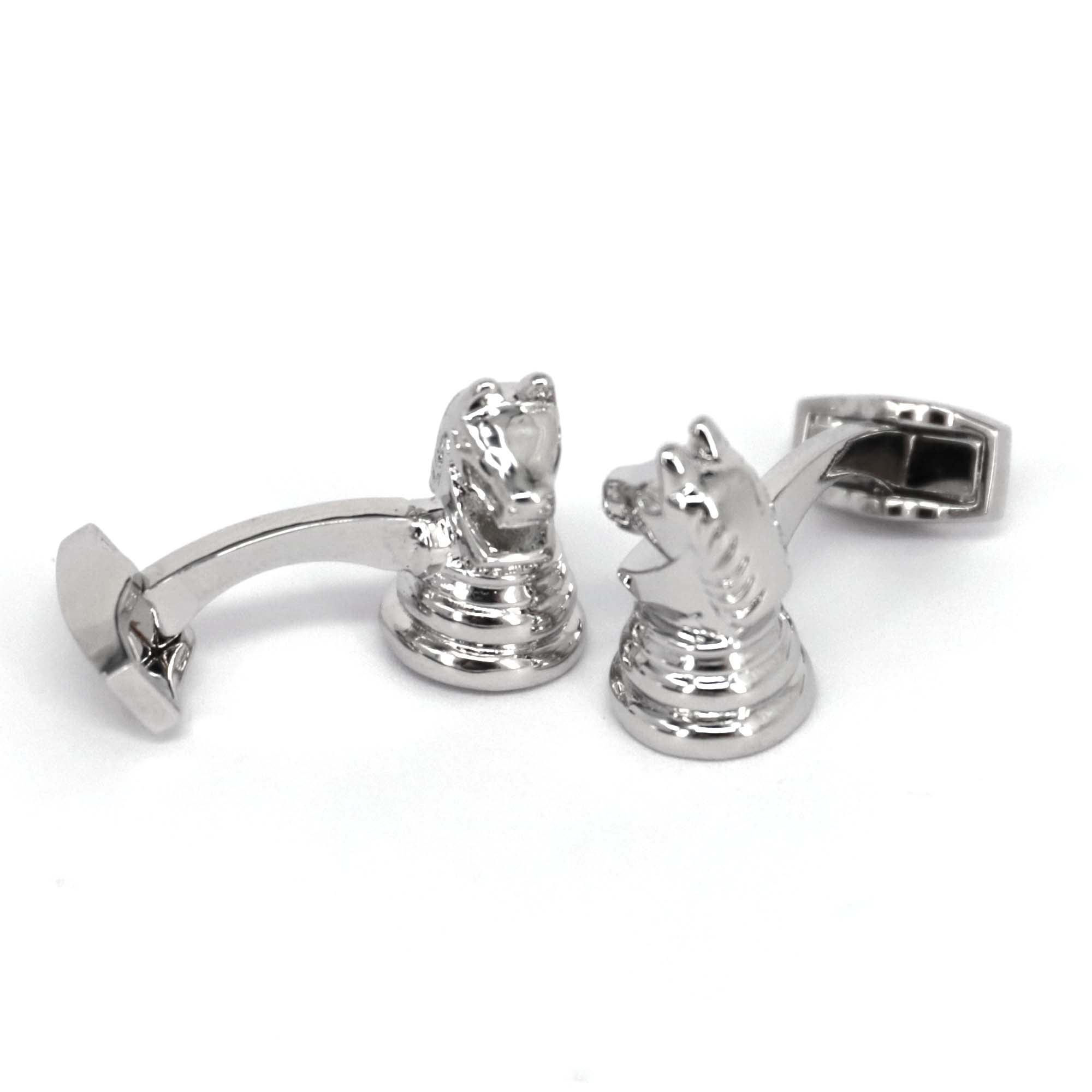 Azthom Knight Chess Horse Silver