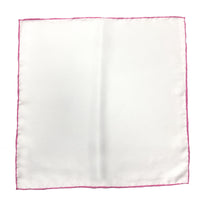 100% Silk Satin Hanky in 5 colours 32 x 32 cm