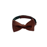 OroBow Sage / Navy / Black / Burgundy Honeycomb Textured Bow Tie