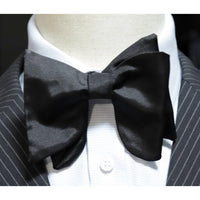 MonsterTie Self Bow Tie - Big Bow Black