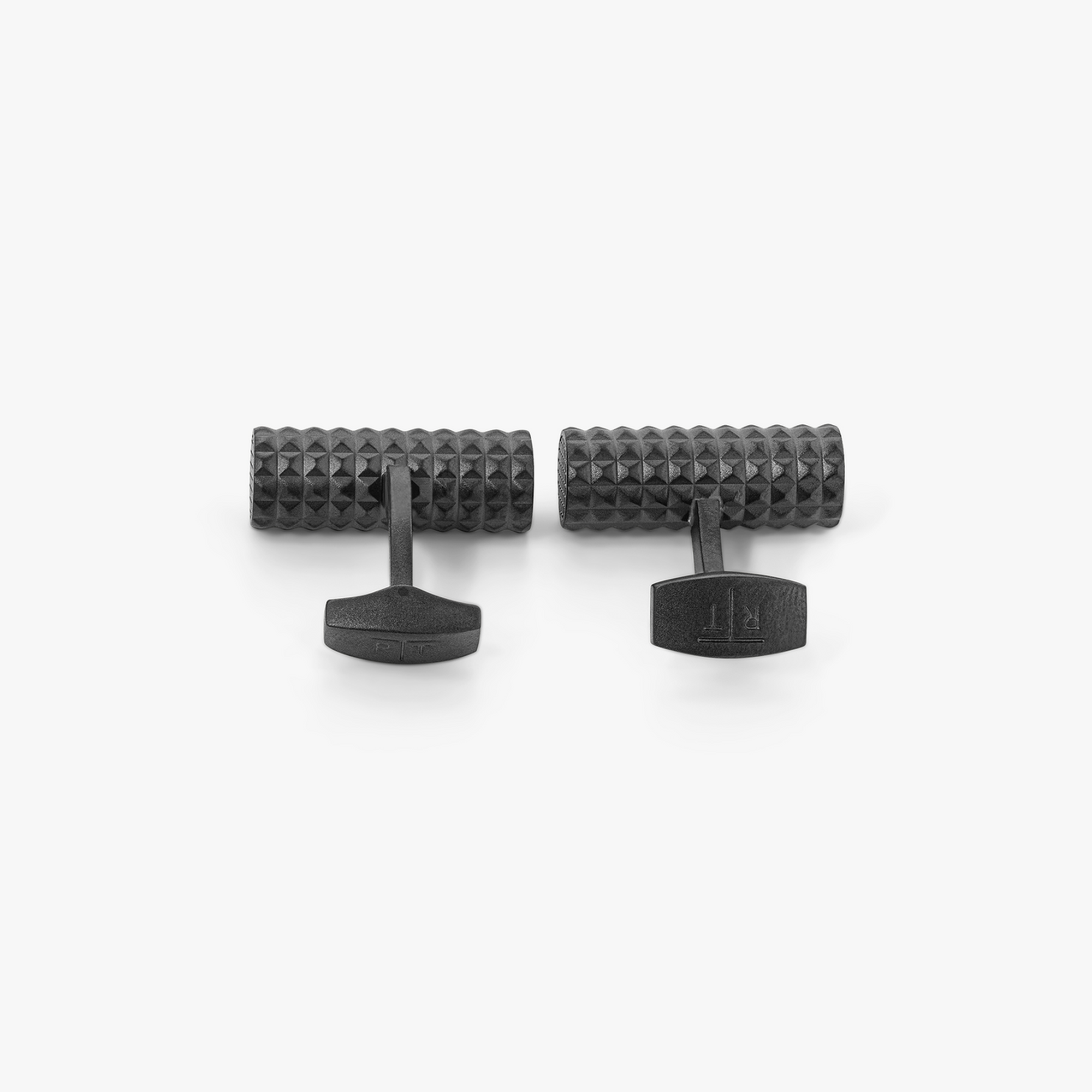 Tateossian Diamond Giza cylinder cufflinks