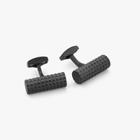 Tateossian Diamond Giza cylinder cufflinks