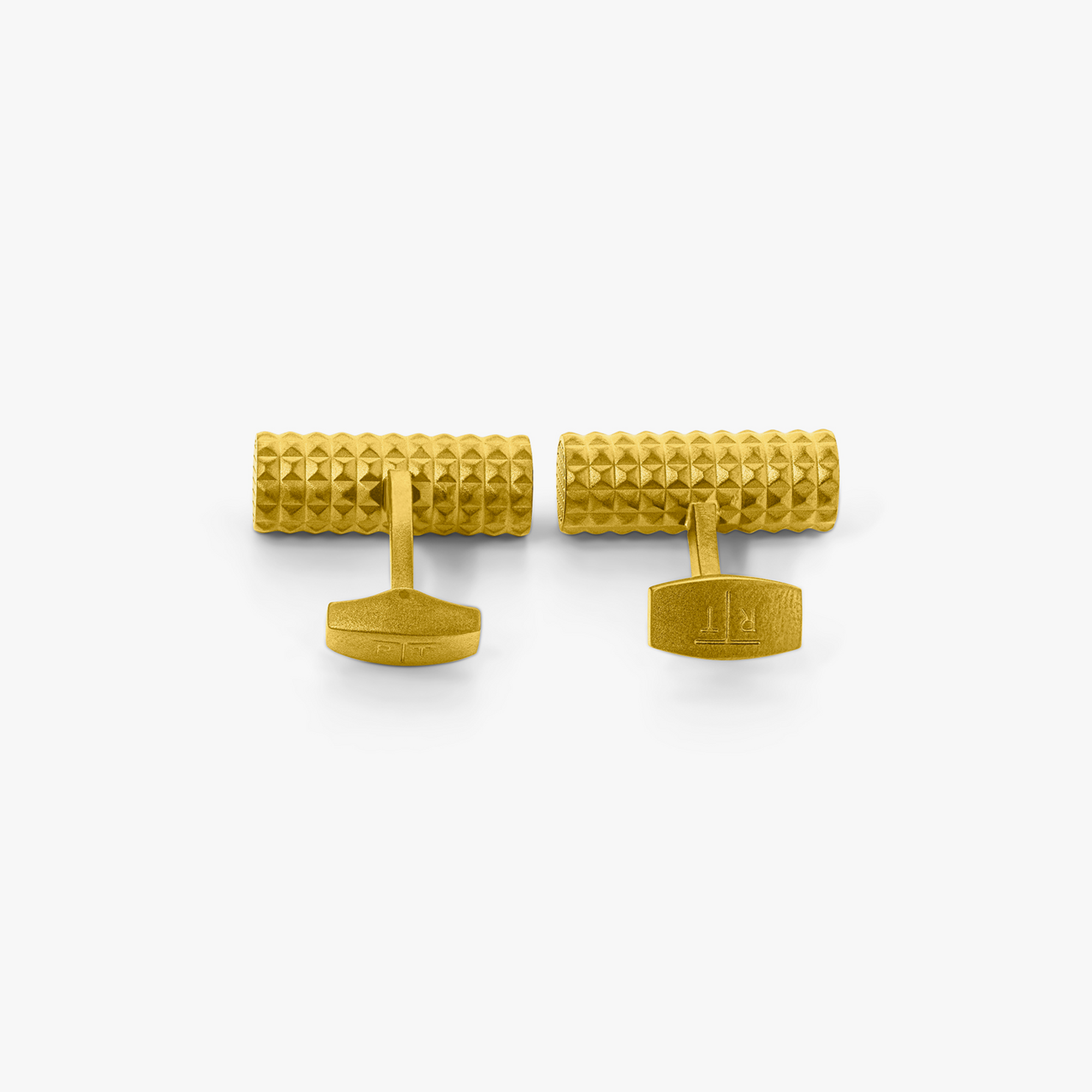 Tateossian Diamond Giza cylinder cufflinks