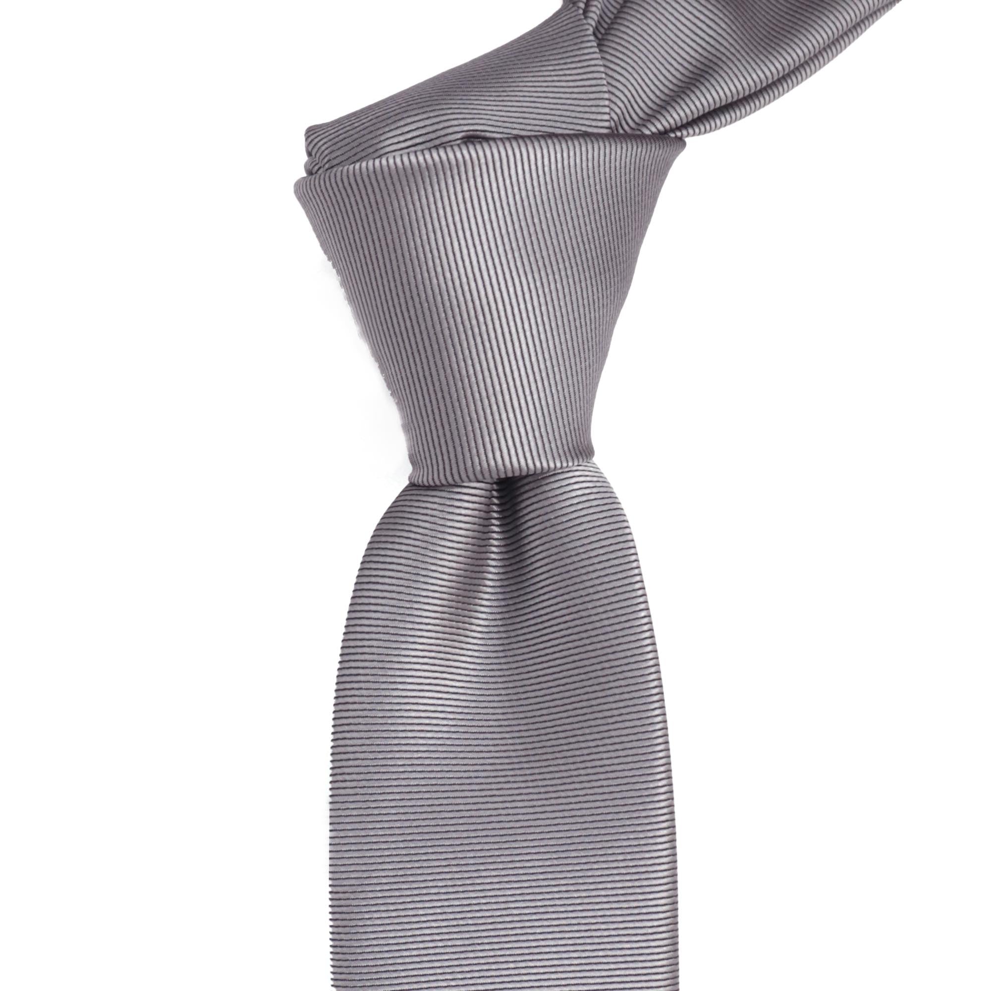 5 cm Silver Orobianco L'unique Neckties