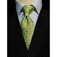 MonsterTie Printed D-Ring Snaffle Bits Green Necktie