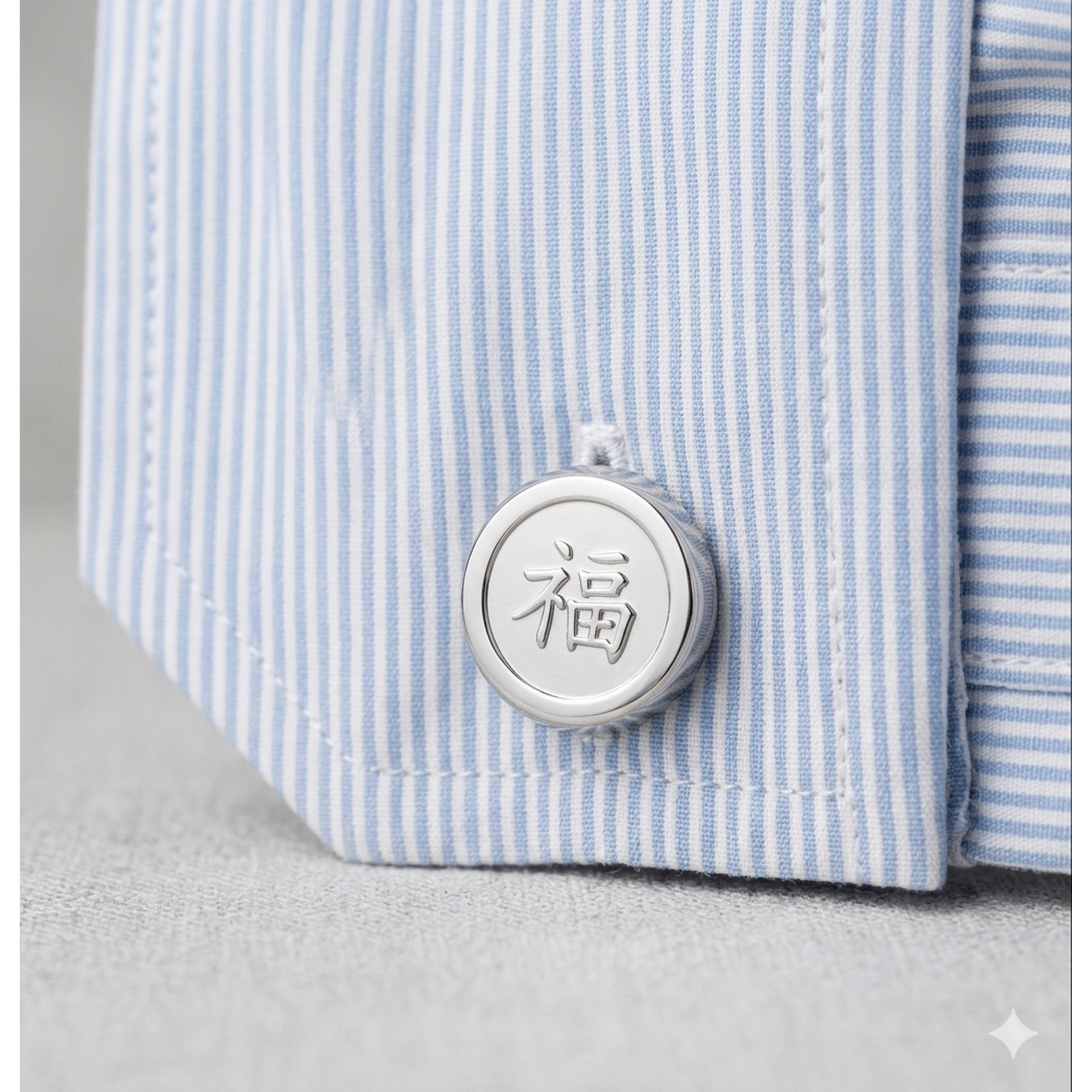 Fu  Á¶è  Button Cover and cufflinks