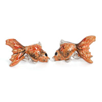 Goldfish by MonsterTie -A Murano Glass Cufflink By MonsterTie