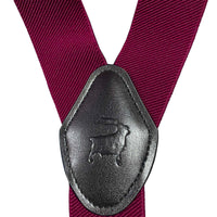 Orobianco L‚Äôunique Solid Colour Stripe Suspender