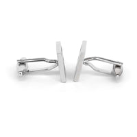 Clear Crystals square Cufflink