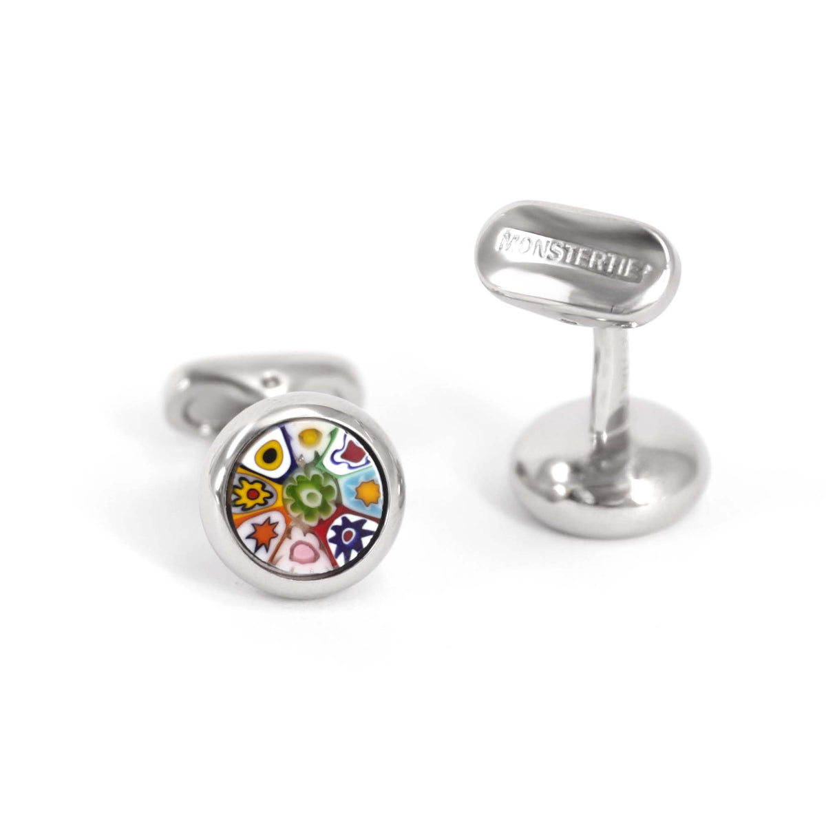 TORCELLO FLORA C Murano Glass Cufflink By MonsterTie
