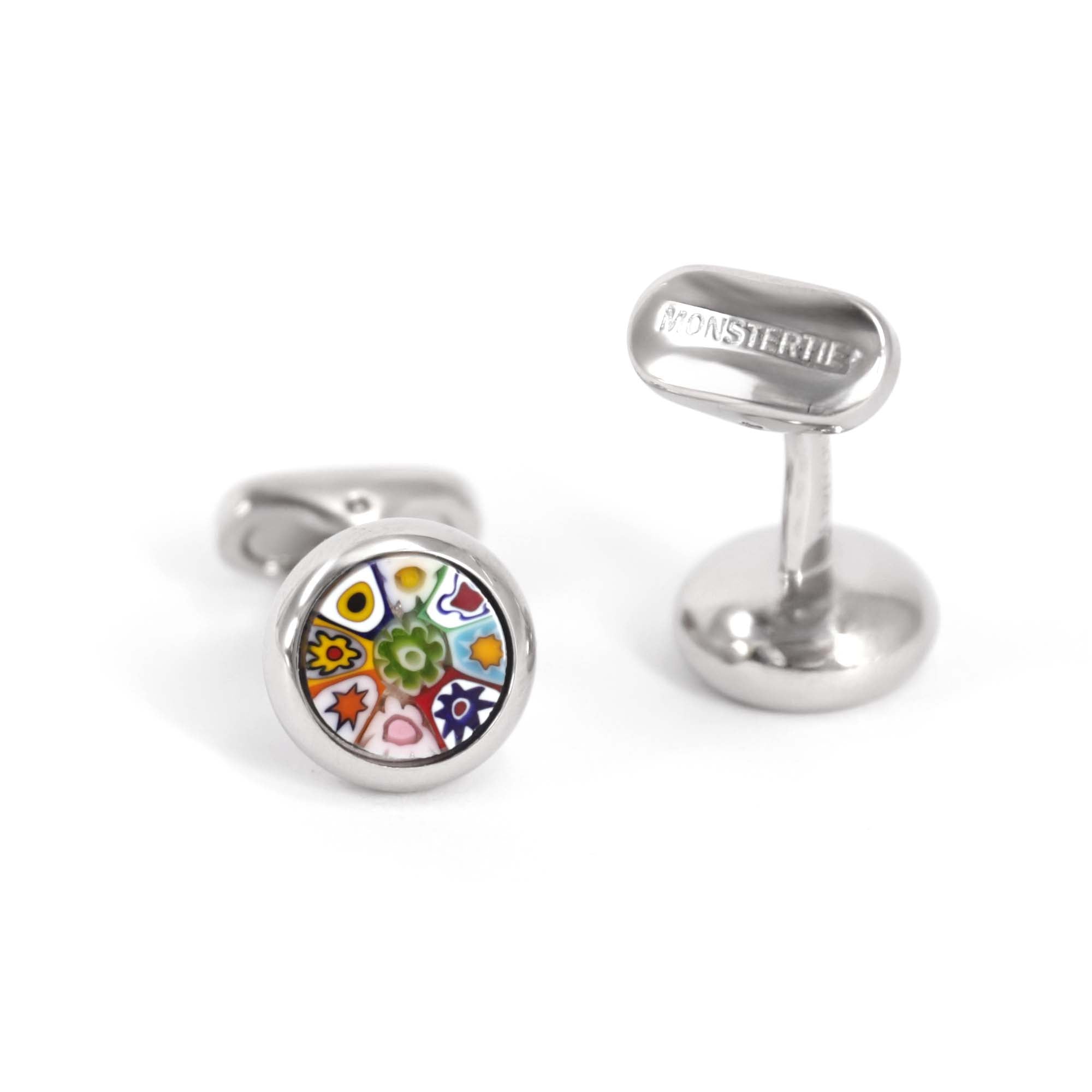 TORCELLO FLORA C Murano Glass Cufflink By MonsterTie