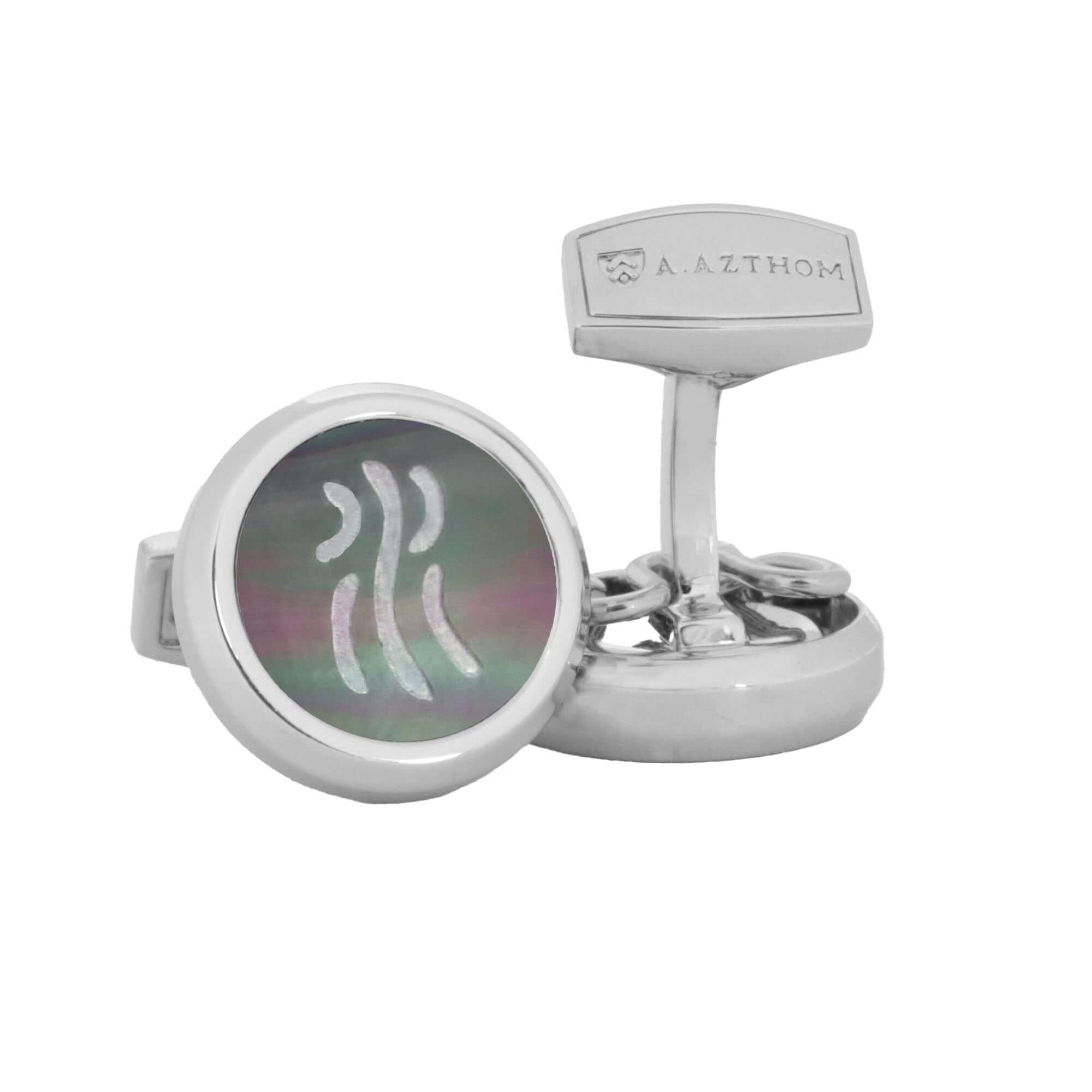 Wuxing (Chinese: ‰∫îË°å) Aurum Cufflinks