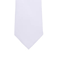 Ceremony Satin Black and White Ties 8cm