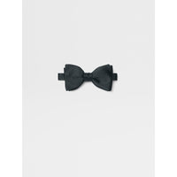 ZEGNA Silk Self Dark Blue Bow Ties