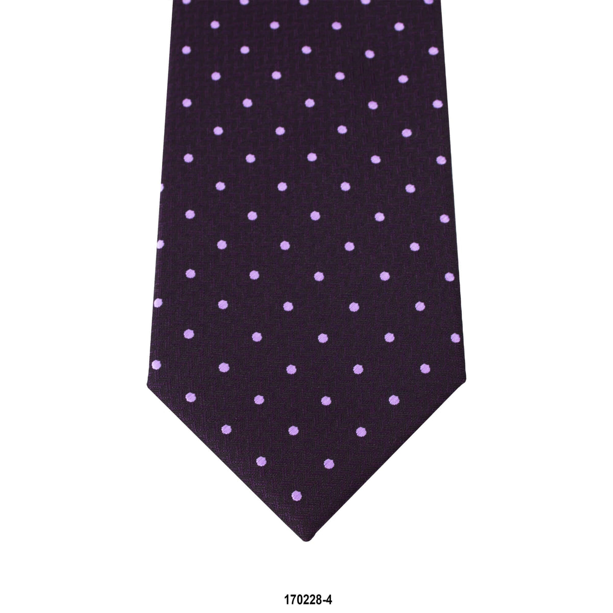 8cm Polka Dot Tie in Purple-Cufflinks.com.sg | Neckties.com.sg