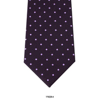 8cm Polka Dot Tie in Purple-Cufflinks.com.sg | Neckties.com.sg