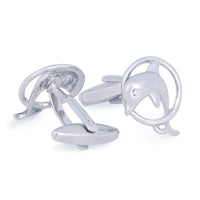 Dolphin Cufflinks-Cufflinks.com.sg