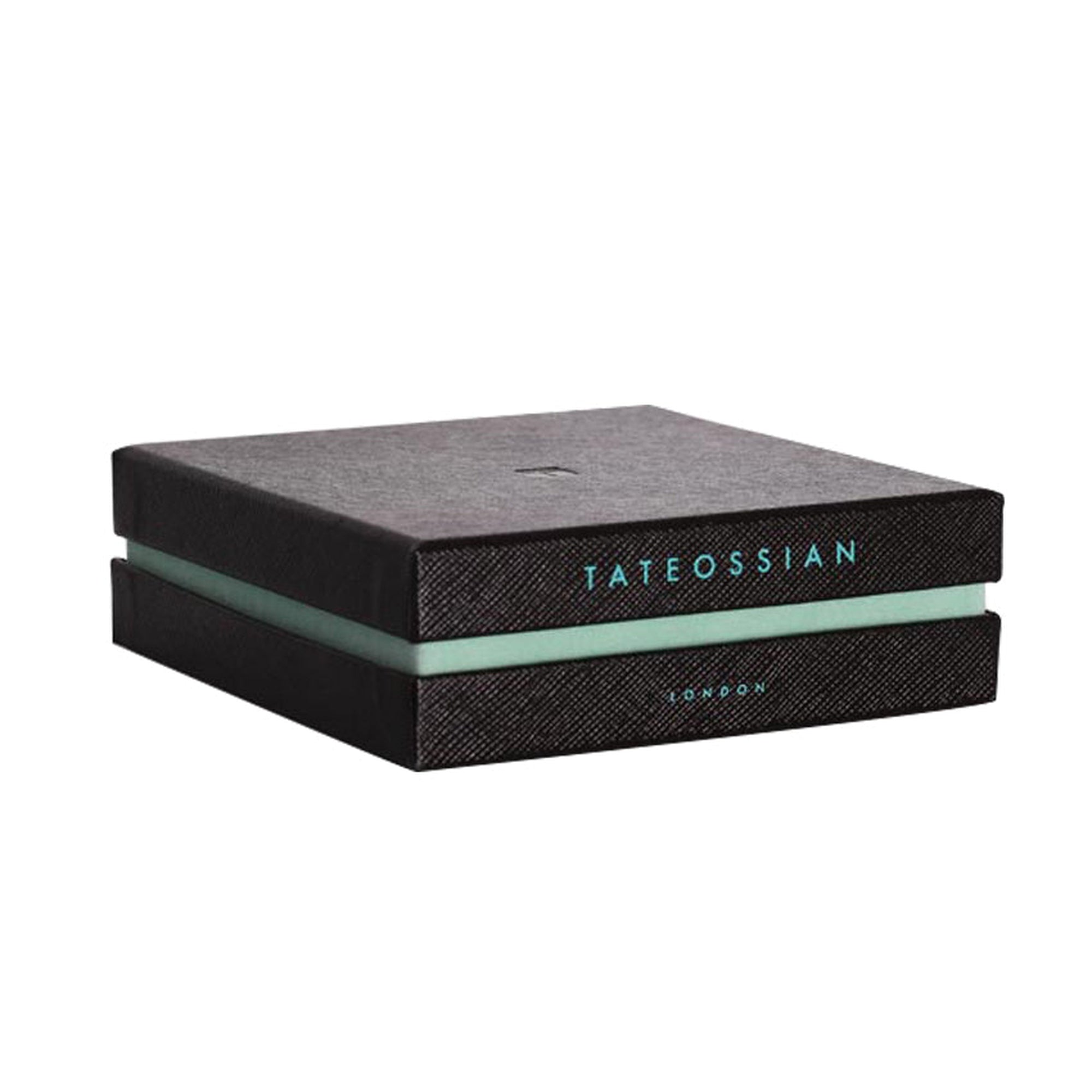 Double Wrap Pop Rigato Leather Bracelet with Silver Clasp-Bracelets-Tateossian-Cufflinks.com.sg