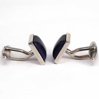 Fiber Glass (Small) Square Cufflinks A-Cufflinks.com.sg