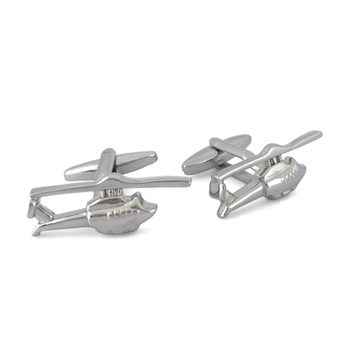 Helicopter Cufflinks - Marzthomson M-Novelty Cufflinks-MarZthomson-Cufflinks.com.sg