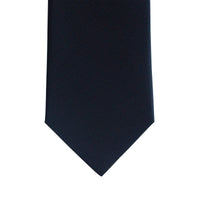 Lobster Embroidered Silk Satin Necktie in Navy Blue-Cufflinks.com.sg | Neckties.com.sg