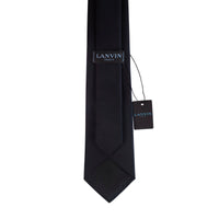 Lobster Embroidered Silk Satin Necktie in Navy Blue-Cufflinks.com.sg | Neckties.com.sg