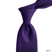 MarZthomson 8cm Dark Purple Micro Geometric Detail Tie-Cufflinks.com.sg | Neckties.com.sg