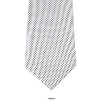 MarZthomson 8cm Double Diamond detail Tie in White M-Cufflinks.com.sg | Neckties.com.sg