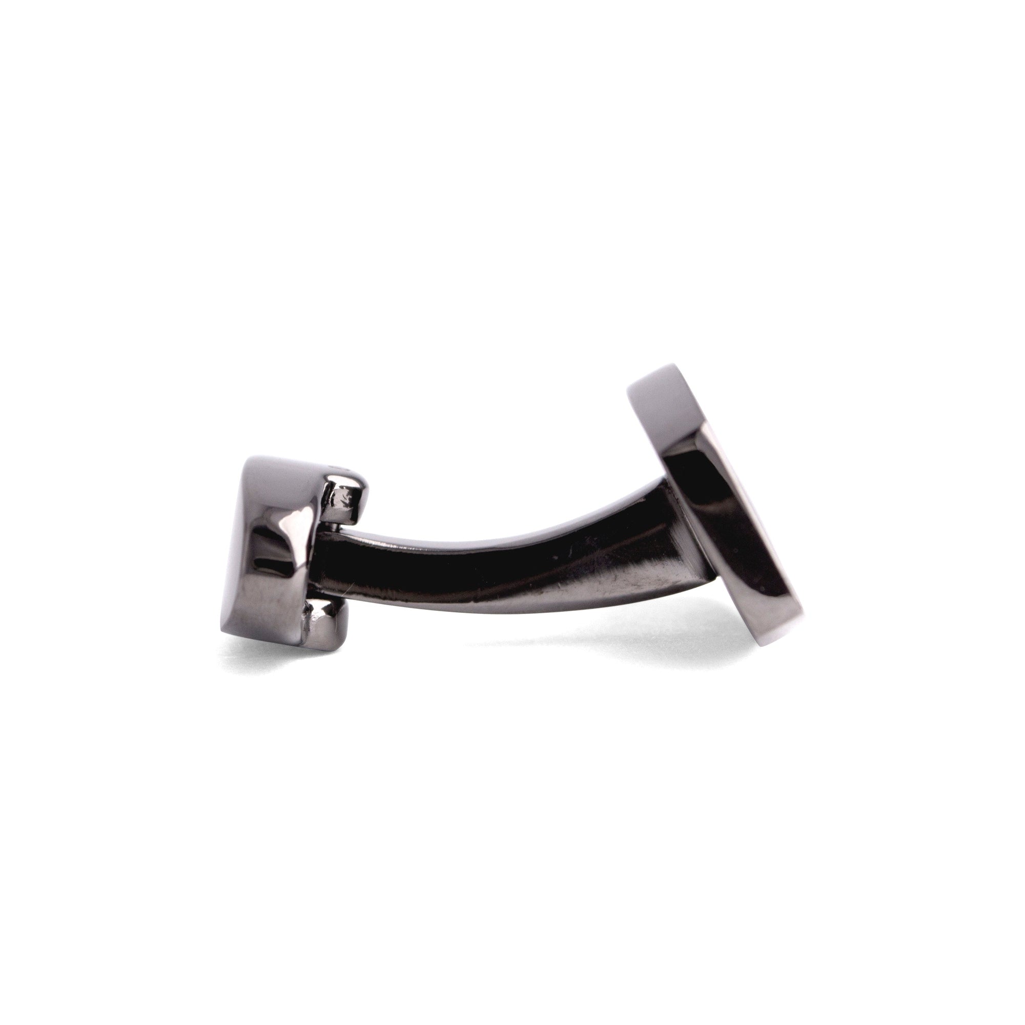MarZthomson Carbon Fiber Cufflinks in Gunmetal F-Cufflinks.com.sg
