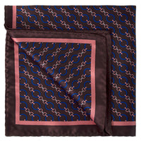 MarZthomson Chain Link Pocket Square-Pocket Squares-MarZthomson-Cufflinks.com.sg