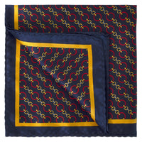 MarZthomson Chain Link Pocket Square-Pocket Squares-MarZthomson-Cufflinks.com.sg