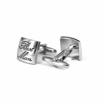MarZthomson Character "Best Man" Cufflinks-Cufflinks.com.sg