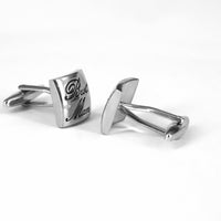 MarZthomson Character "Best Man" Cufflinks-Cufflinks.com.sg