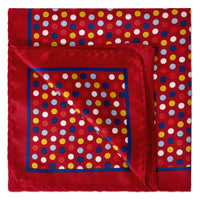 MarZthomson Colourful Bubble Dots Pocket Square-Pocket Squares-MarZthomson-Cufflinks.com.sg