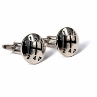 MarZthomson Gear Shift Knob Cufflinks-Cufflinks.com.sg