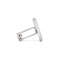 MarZthomson Enamel Round Floral Cufflinks-Cufflinks.com.sg