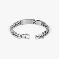Meccanico Bracelet with Black Carbon Fibre in Stainless Steel-Bracelets-Tateossian-Cufflinks.com.sg