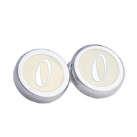 Numbers Silver Clip-On Button Covers-Button Covers-A.Azthom-0-Cufflinks.com.sg