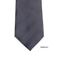 Orobianco L'unique Black Satin with Twill-Neckties-Orobianco L'unique-Cufflinks.com.sg