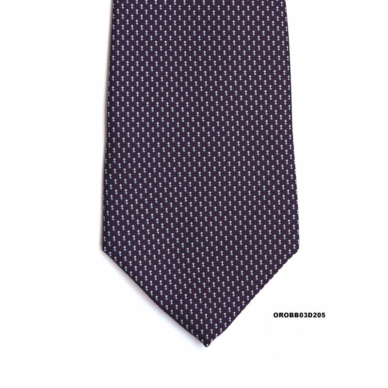 Orobianco L'unique Jacquard Micropattern Necktie D205-Cufflinks.com.sg | Neckties.com.sg