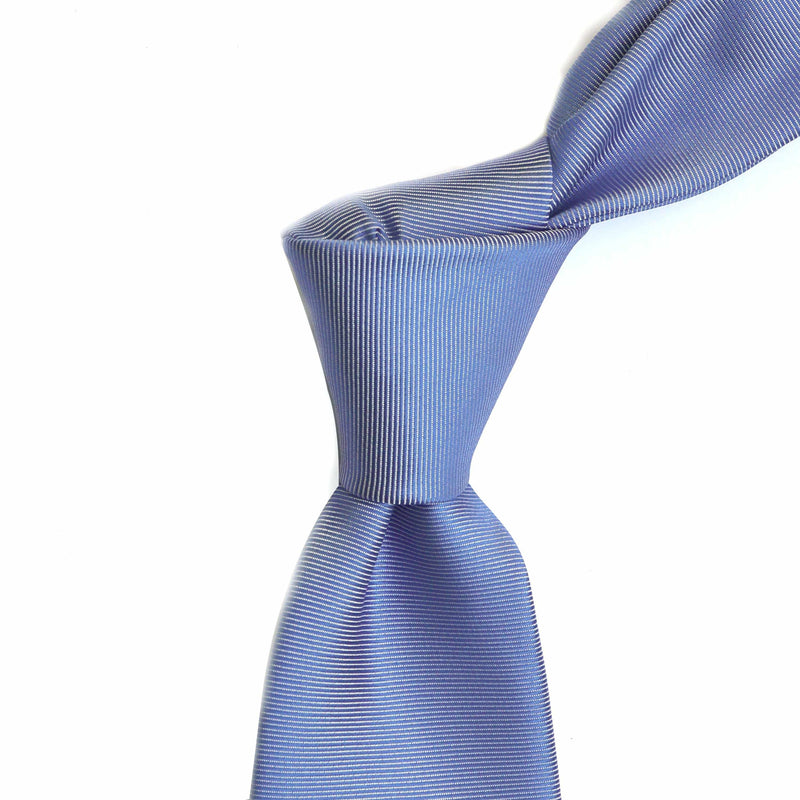 Orobianco L'unique Jacquard cobalt blue with White Twill 8cm-Neckties-Orobianco L'unique-Cufflinks.com.sg