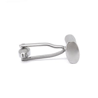 Rectangle Black Enamel Check Details Cufflinks M-Cufflinks.com.sg