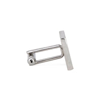 Rectangle Pink Floral Cufflinks F-Cufflinks.com.sg
