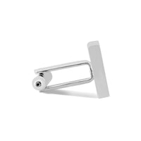 Rectangle Sword Cross Cufflinks in Red M-Cufflinks.com.sg