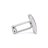 Red and Blue Bubble Dream Cufflinks-Cufflinks.com.sg