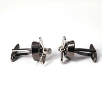 Rotatable Propeller Fan Cufflinks M-Cufflinks.com.sg