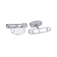 Safety Pin Cufflink-Cufflinks.com.sg
