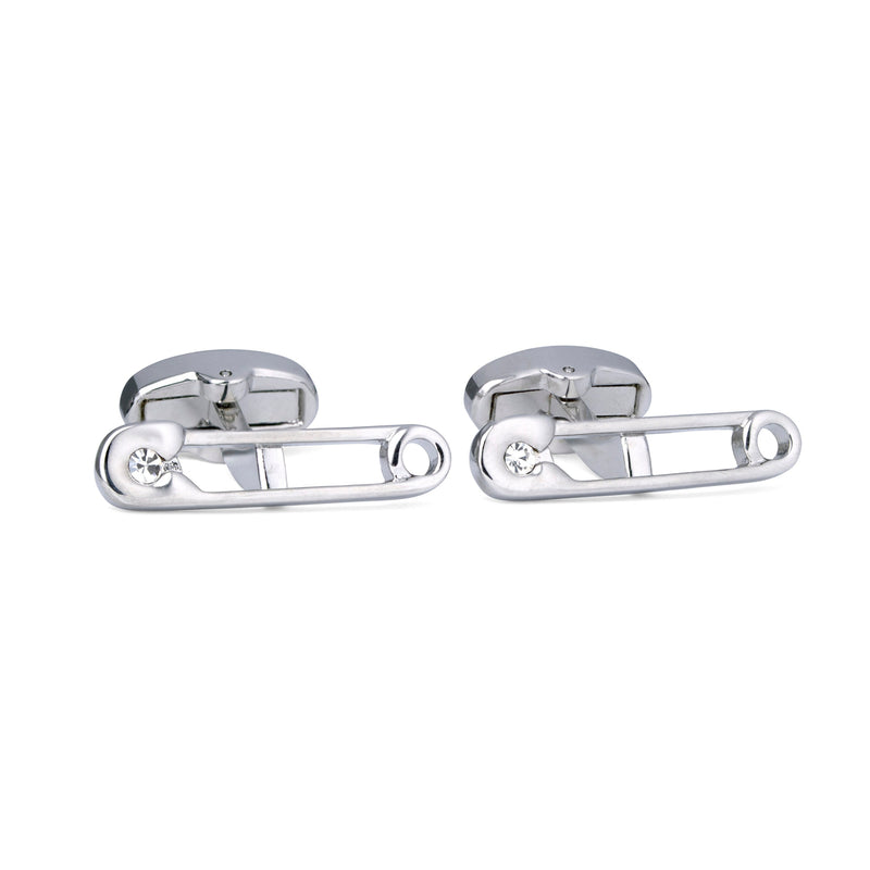Safety Pin Cufflink-Cufflinks.com.sg